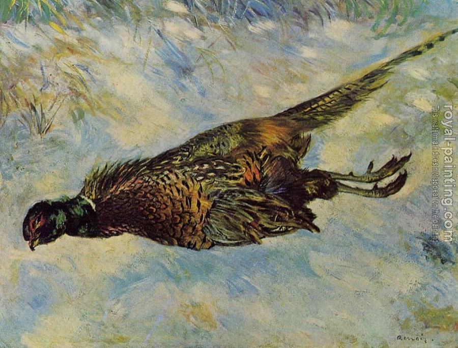 Pierre Auguste Renoir : Pheasant in the Snow